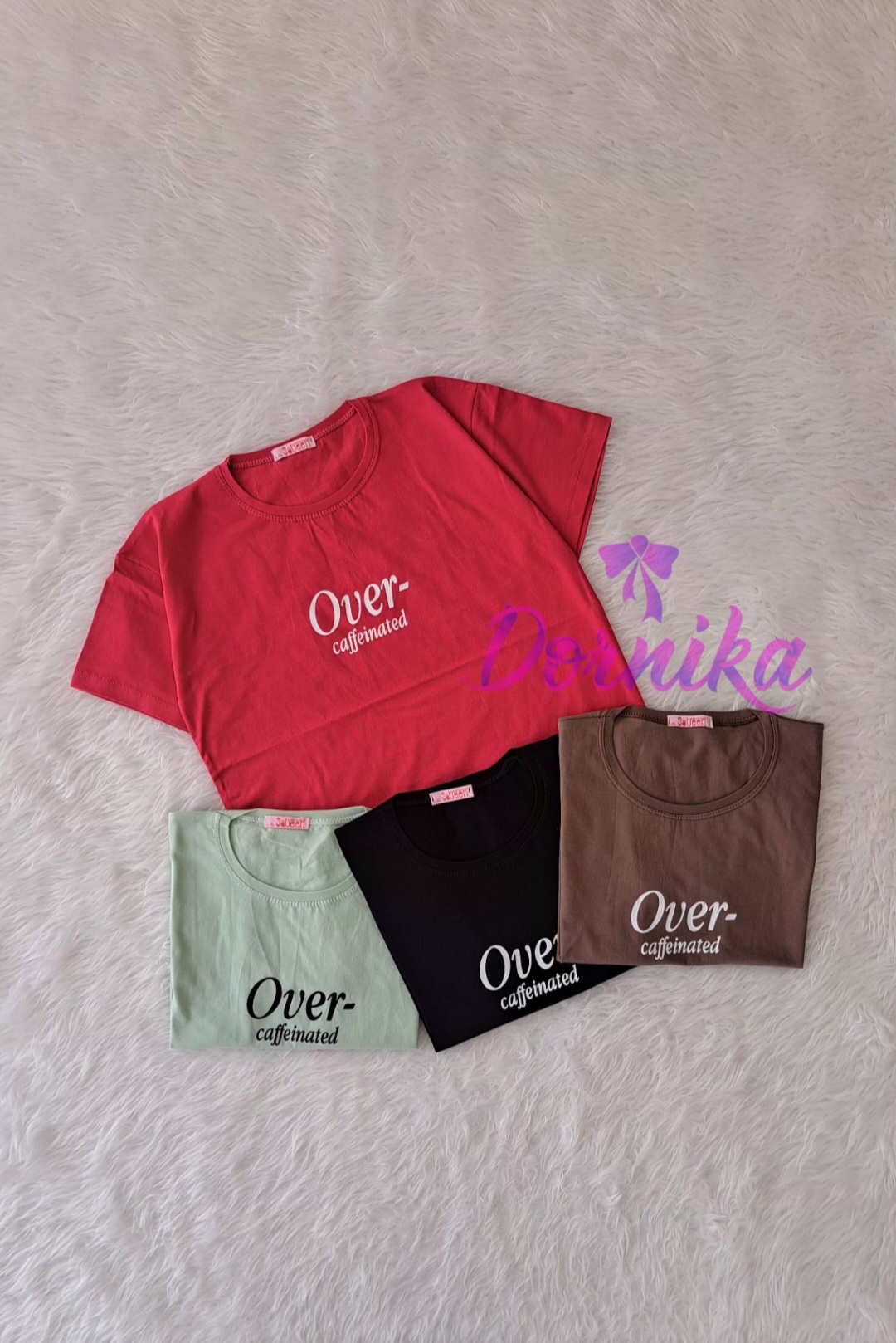 تیشرت نخ پنبه زنانه مدل over